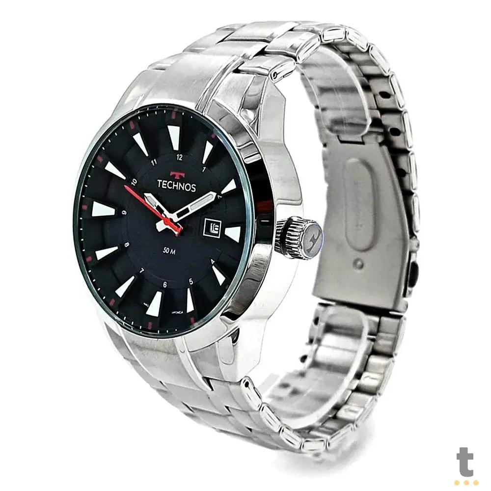 Relógio de Pulso Technos Skymaster em Aço - 2117LDB/1P Truedata