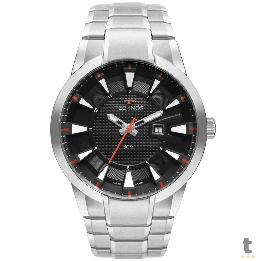 Relógio de Pulso Technos Skymaster em Aço - 2117LDB/1P Truedata
