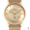 Relógio de Pulso Technos Slim em Aço Dourado - 2025LTX/1X Truedata