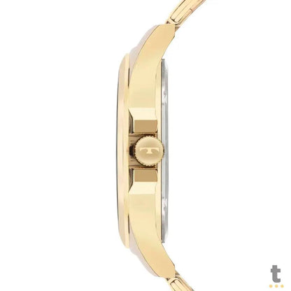 Relógio de Pulso Technos Steal em Aço Dourado - 2305BB/1P Truedata