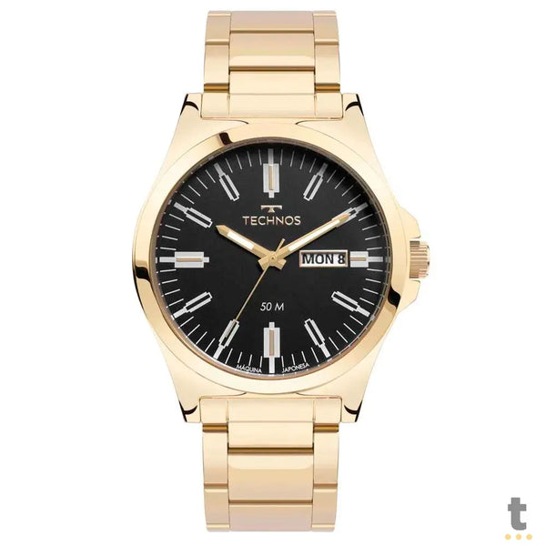 Relógio de Pulso Technos Steal em Aço Dourado - 2305BB/1P