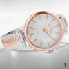 Relógio de Pulso Technos Style em Aço Bicolor Rose/Prata - 2036MSI/1K Truedata