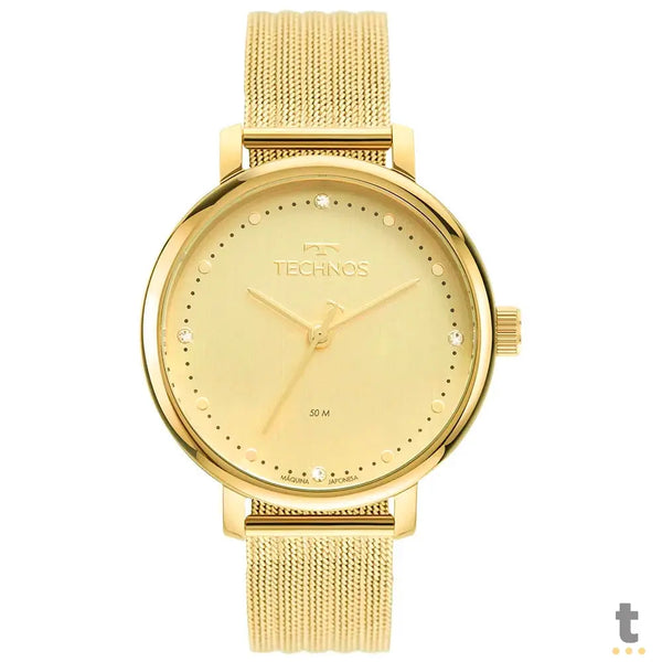 Relógio de Pulso Technos Style em Aço Dourado - 2035MSU/1K