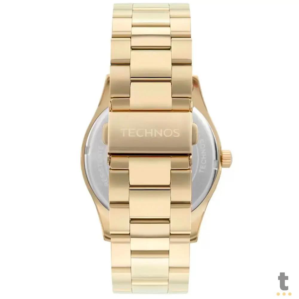 Relógio de Pulso Technos Trend em Aço Dourado - 2035MVO/1J Truedata