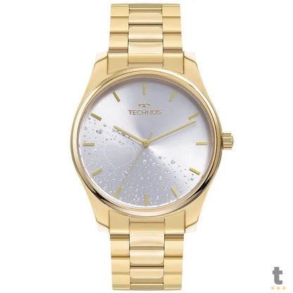Relógio de Pulso Technos Trend em Aço Dourado - 2036MOH/1K Truedata