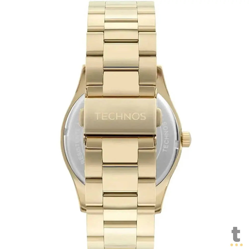 Relógio de Pulso Technos Trend em Aço Dourado - 2036MOH/1K Truedata