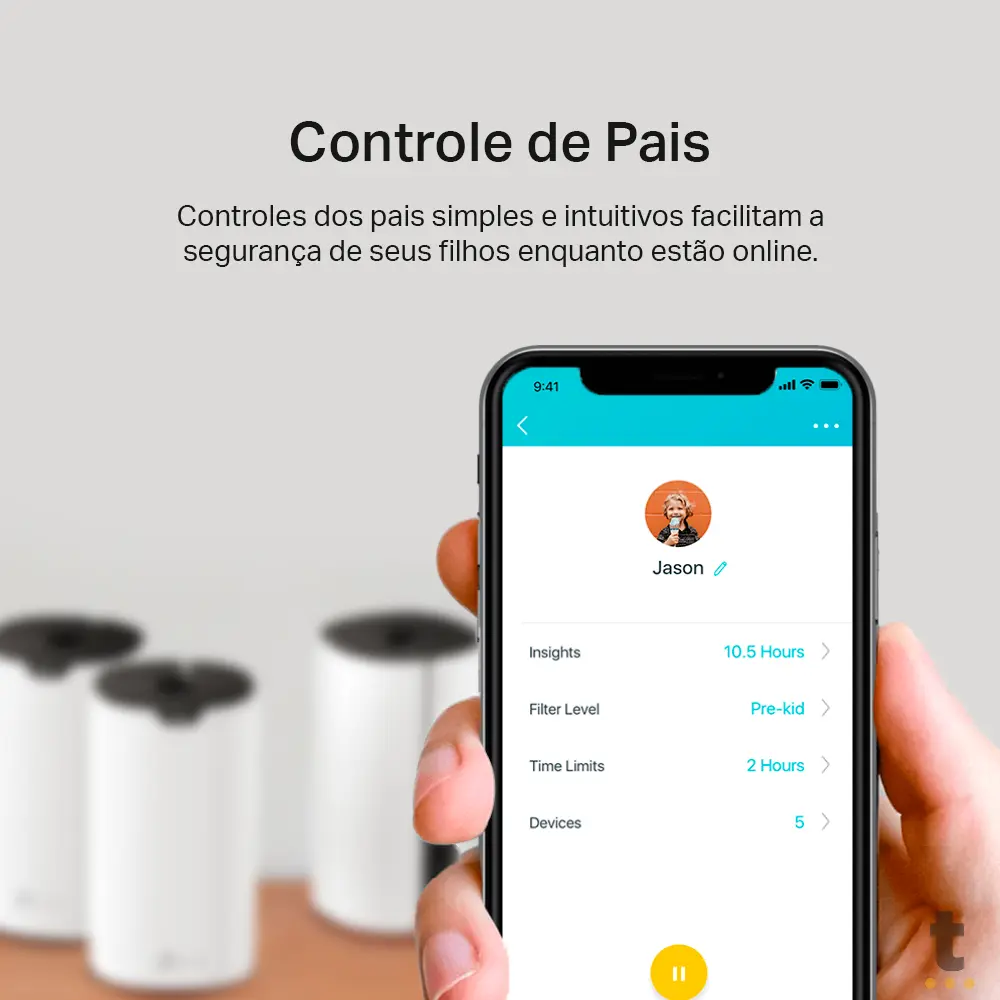 Roteador Gigabit Wireless Mesh Tp-Link AC1900 Dual-Band Mu-Mimo - Deco S7 Truedata