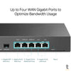 Roteador Load Balance Tp-Link Omada VPN Router Gigabit - ER7206 Truedata