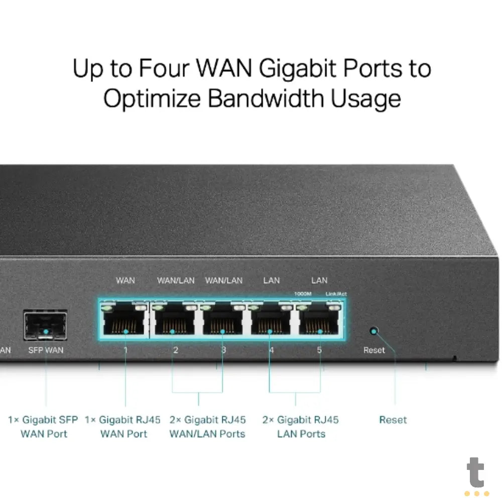 Roteador Load Balance Tp-Link Omada VPN Router Gigabit - ER7206 Truedata