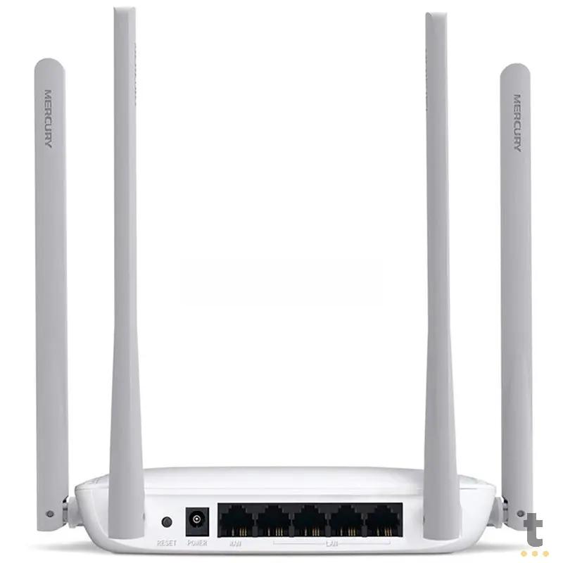 Roteador Sem Fio Mercusys Mw325r Wireless 300mbps - 4 Antenas De 5dbi De Alto Alcance Truedata