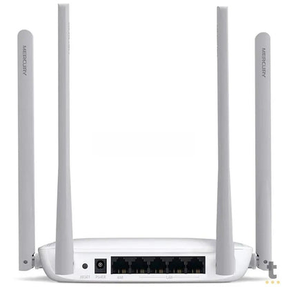 Roteador Sem Fio Mercusys Mw325r Wireless 300mbps - 4 Antenas De 5dbi De Alto Alcance Truedata