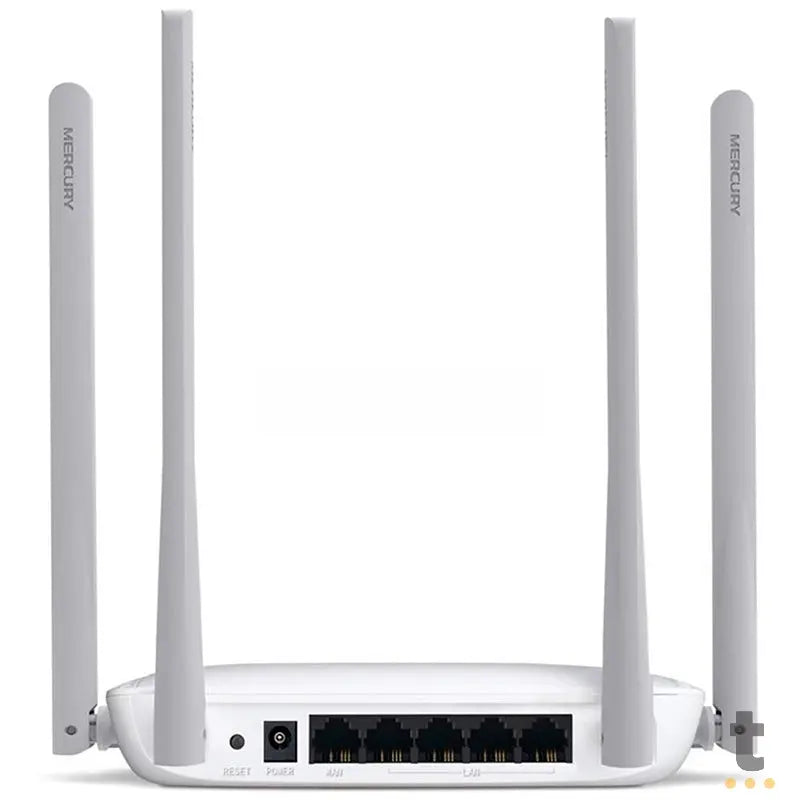 Roteador Sem Fio Mercusys Mw325r Wireless 300mbps - 4 Antenas De 5dbi De Alto Alcance Truedata