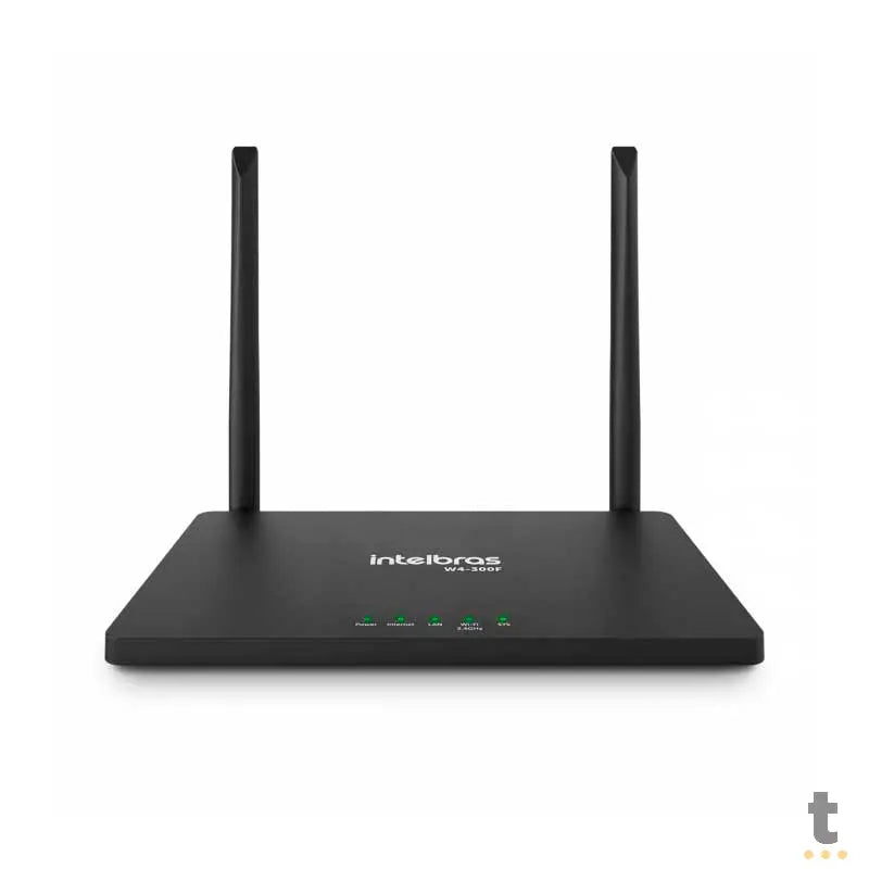 Roteador Wireless Intelbras Wi-Force W4-300F 300mbps 2 Ant - 4750089 Truedata