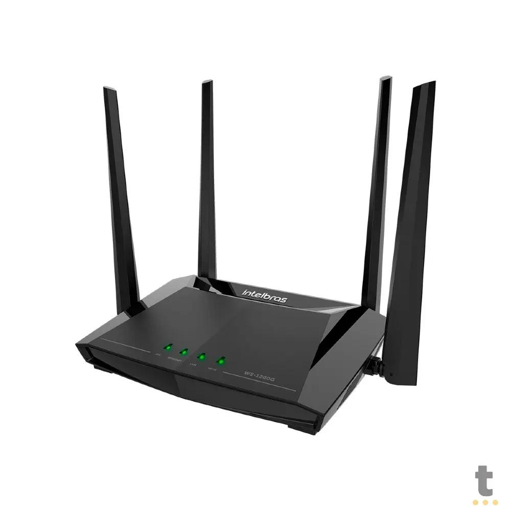 Roteador Wireless Intelbras WiFi5 Dual Band W5-1200G 1200mbps 2 Ant - 4750095 Truedata