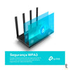 Roteador Wireless Tp-Link AX1500 Wi-fi 6 Dual Band 1500Mbps - Archer AX12 Truedata