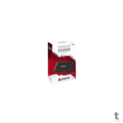 SSD Externo 1tb Kingston XS1000 Usb Tipo C 3.2 Preto - SXS10001000G Truedata