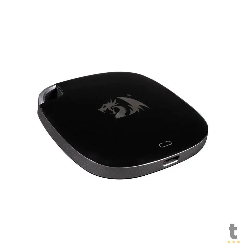 SSD Externo 512Gb Redragon Ignis Usb A / Tipo C Preto - ED-203 Truedata