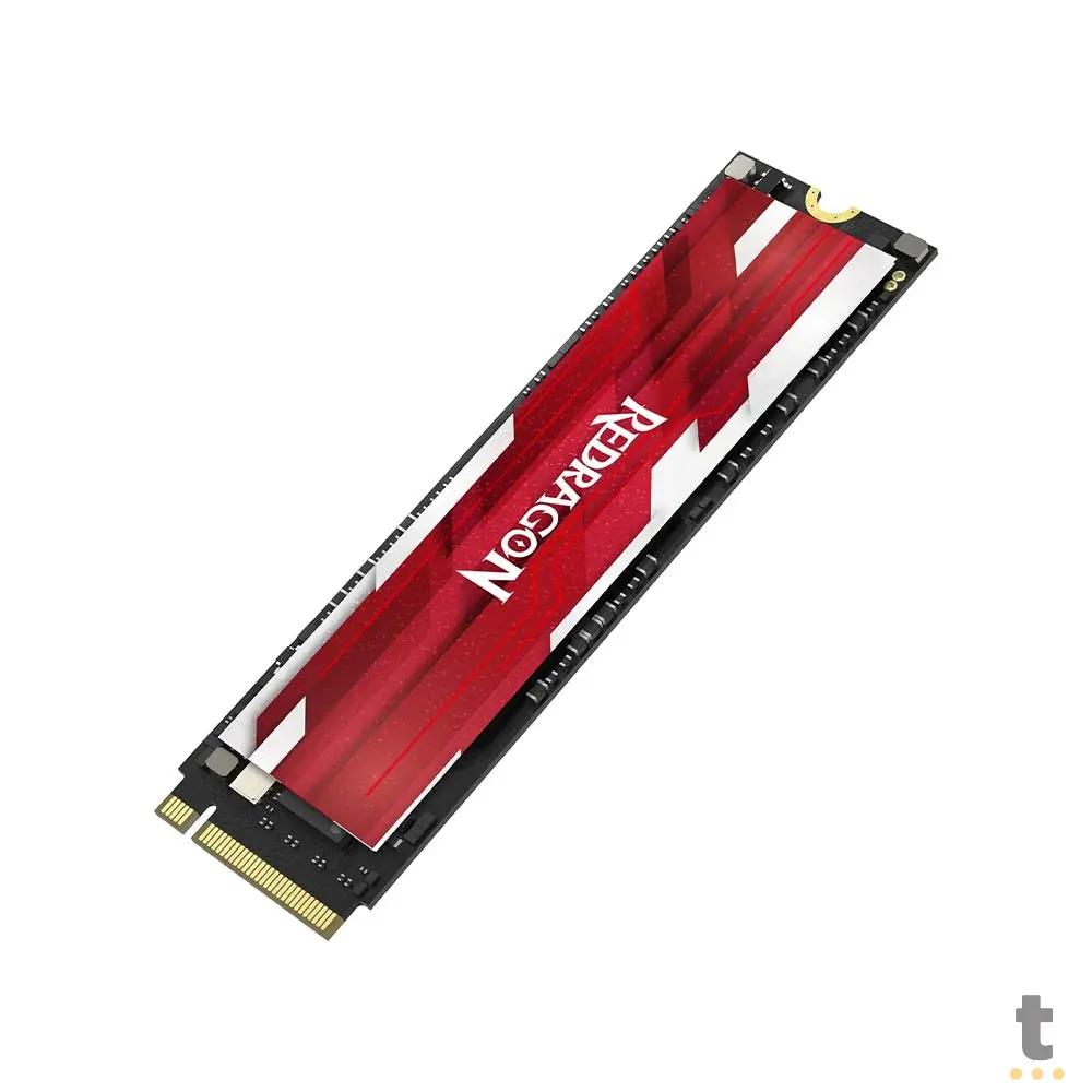 SSD M.2 Redragon Cynder PCIe 4.0 480Gb (512GB) 2280 3D NAND 6300Mb/s com Dissipador - GD-708 Truedata
