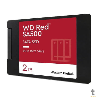 SSD Para Servidor Nas 2Tb (1920Gb) Western Digital WD SA500 Red 530Mb/s - WDS200T2R0A Truedata