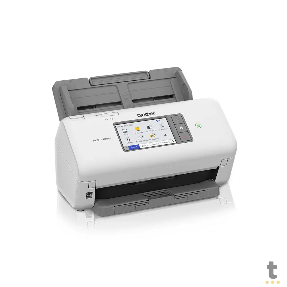 Scanner Brother ADS4700W Duplex 40ppm / 80 ipm Wifi Usb Bivolt Truedata