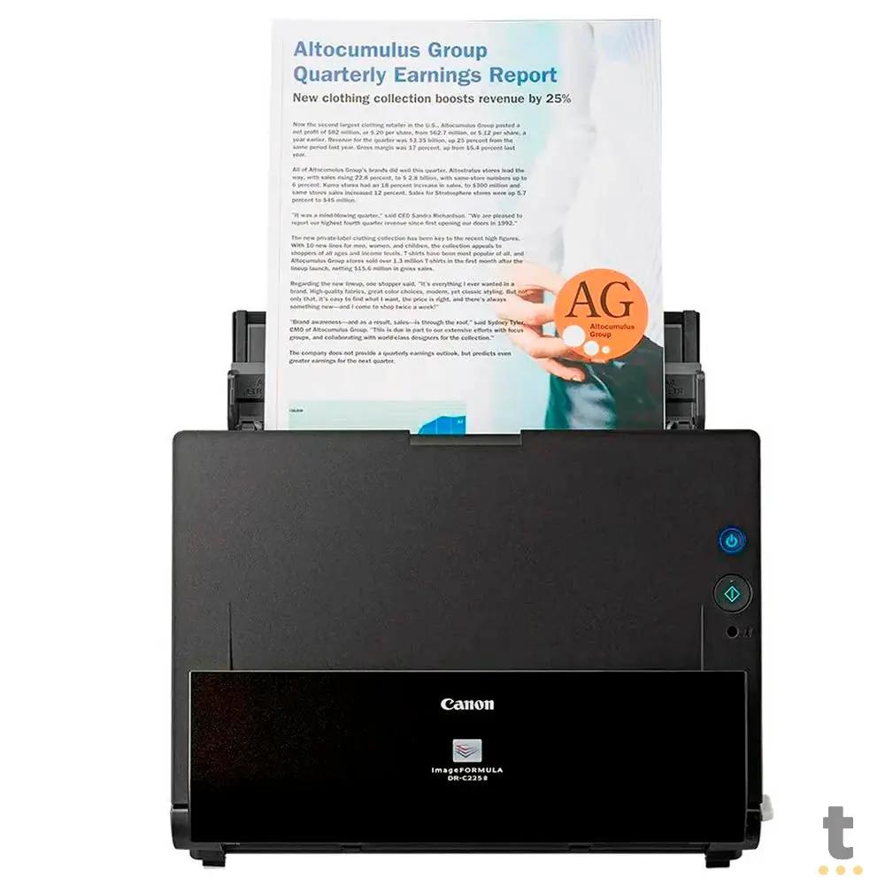Scanner Canon Dr-C225 II Duplex 600dpi 25ppm Usb - 3258C010AA Truedata