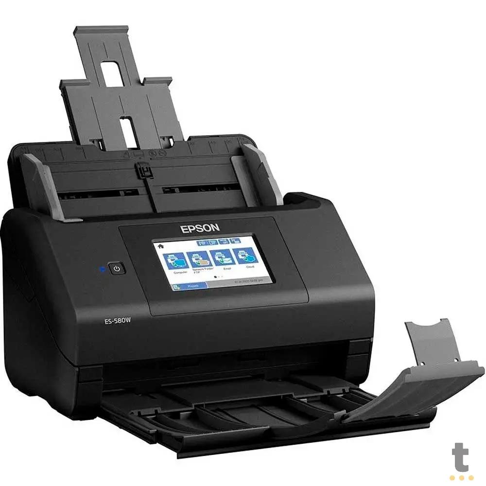 Scanner Epson WorkForce ES-580W Duplex Wireless 35ppm - B11B258201 Truedata
