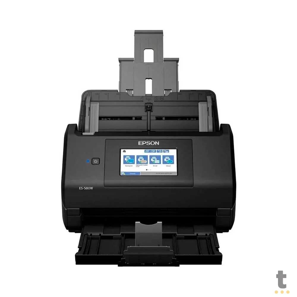 Scanner Epson WorkForce ES-580W Duplex Wireless 35ppm - B11B258201 Truedata