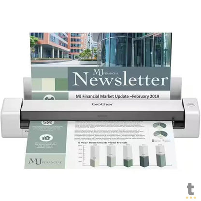 Scanner Portatil Brother Duplex USB 15ppm - DS-740D Truedata