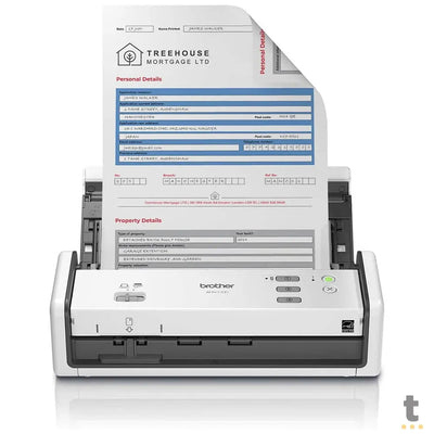 Scanner Portátil de Mesa Brother ADS-1300 Duplex Usb 30ppm - ADS1300