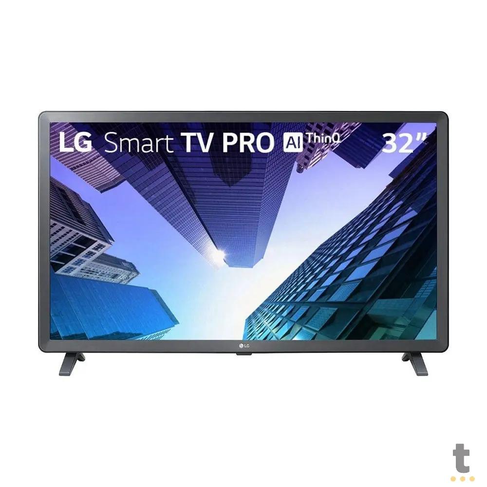 Smart TV LG Led 32" HD Wi-fi USB HDMI WebOS Alexa Integrada - 32LQ621CBSB.AWZ Truedata