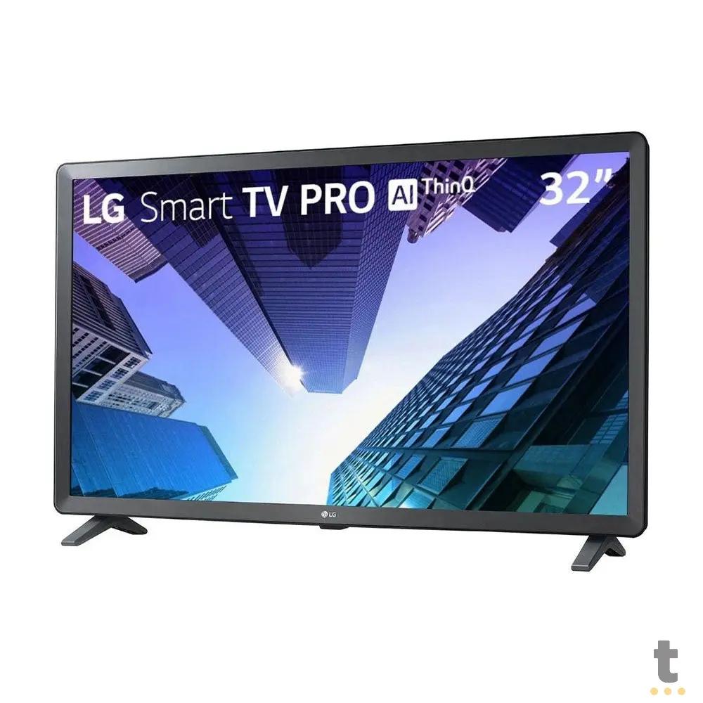 Smart TV LG Led 32" HD Wi-fi USB HDMI WebOS Alexa Integrada - 32LQ621CBSB.AWZ Truedata