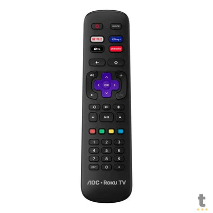 Smart TV Led Aoc Roku TV 50" 4K UHD Wi-fi USB HDMI - 50U7045/78 Truedata