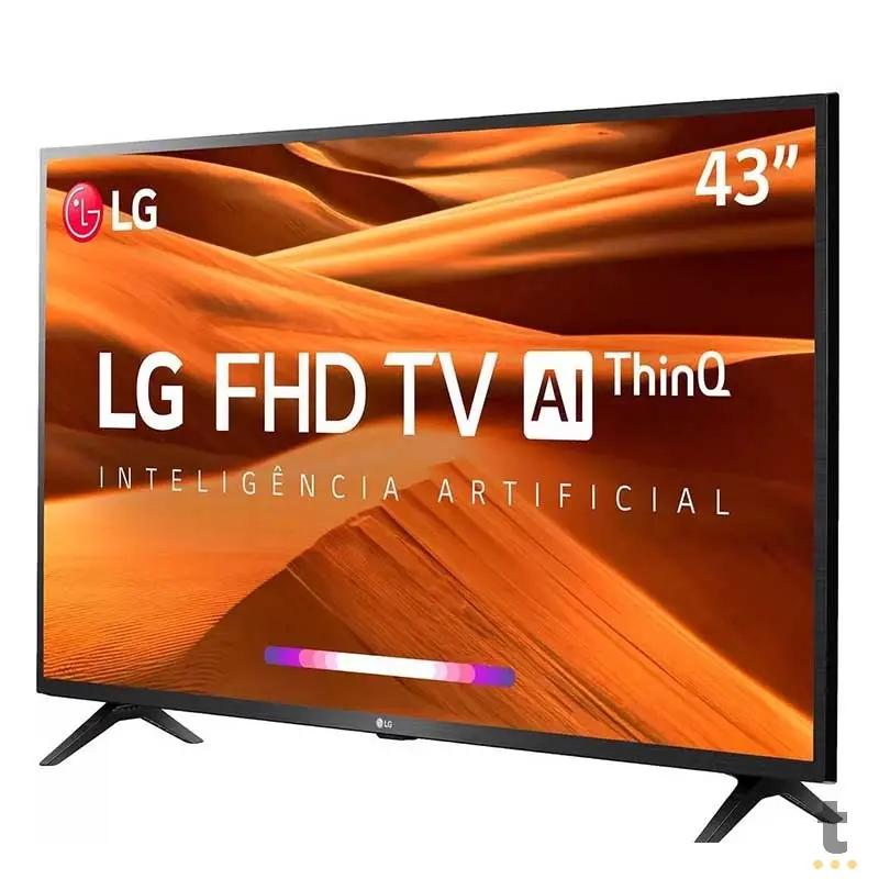 Smart TV Led LG 43" FHD Wi-fi Bluetooth USB HDMI ThinQ Al - 43LM631C0SB.BWZ Truedata