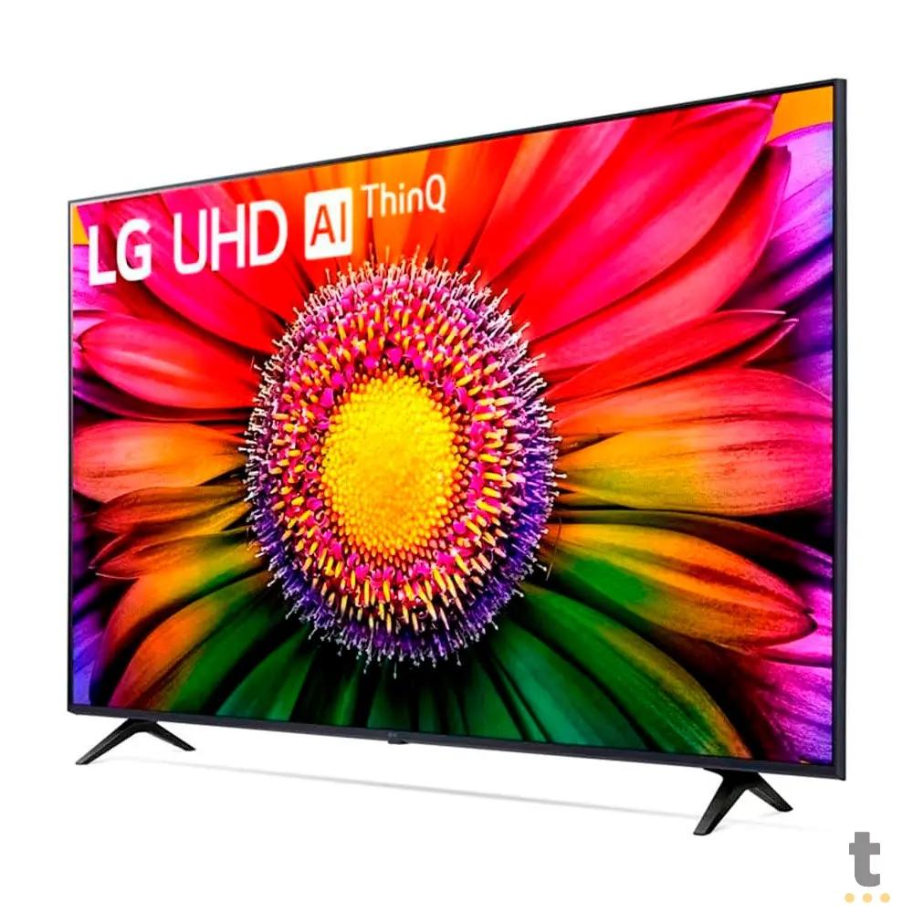 Smart TV Led LG 55" UHD 4K Wi-fi Bluetooth USB HDMI Thinq AI Alexa Integrada - 55UR871C Truedata