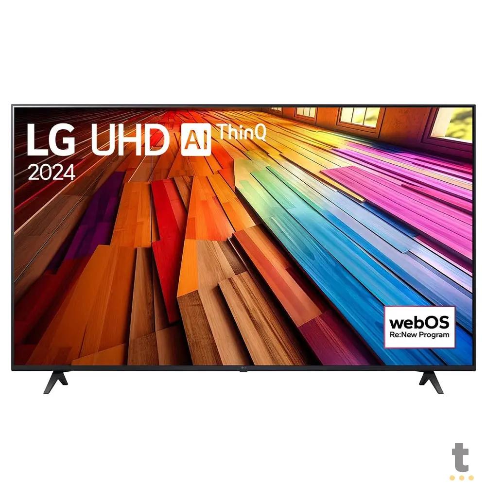 Smart TV Led LG 55" UHD UT80 4K Wi-fi Bluetooth USB HDMI ThinQ Ai Alexa - 55UT8000 Truedata