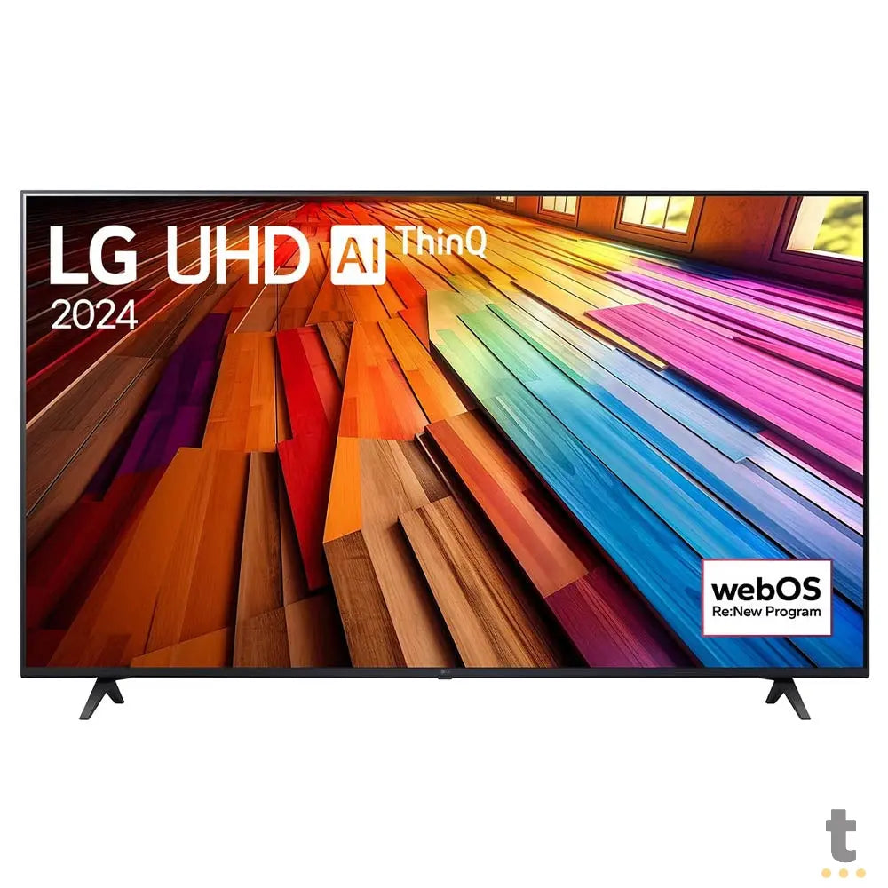 Smart TV Led LG 55" UHD UT80 4K Wi-fi Bluetooth USB HDMI ThinQ Ai Alexa - 55UT8000 Truedata