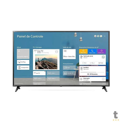 Smart TV Led LG 65" UHD Wi-fi Bluetooth USB HDMI Thinq AI Alexa Integrada - 65UN7100PSA Truedata