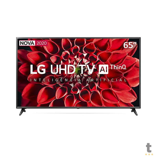 Smart TV Led LG 65" UHD Wi-fi Bluetooth USB HDMI Thinq AI Alexa Integrada - 65UN7100PSA
