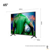 Smart TV Led LG 65" UHD Wi-fi Bluetooth USB HDMI Web OS Alexa Integrada - 65UA8550PSA Truedata