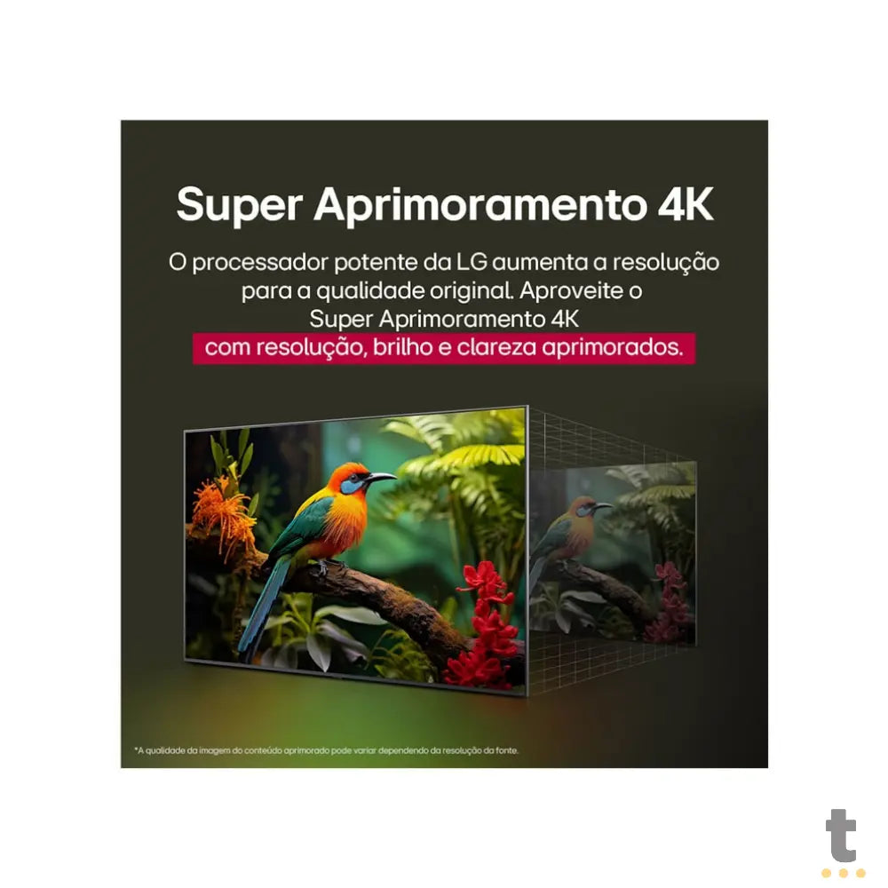 Smart TV Led LG 65" UHD Wi-fi Bluetooth USB HDMI Web OS Alexa Integrada - 65UA8550PSA Truedata