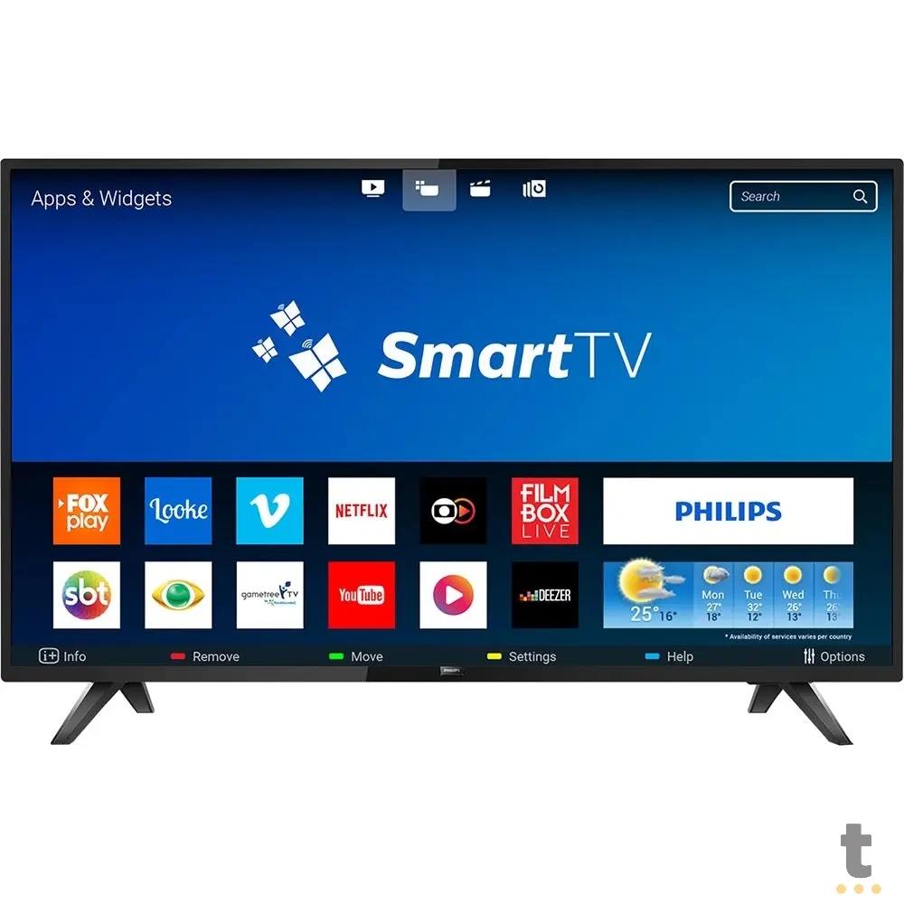 Smart TV Led Philips 43" FHD Wi-fi Integrado USB HDMI - 43PFG5813/78 Truedata