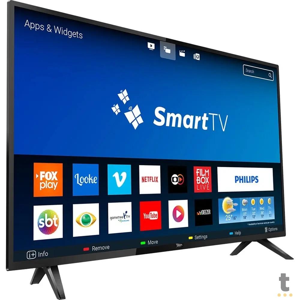 Smart TV Led Philips 43" FHD Wi-fi Integrado USB HDMI - 43PFG5813/78 Truedata