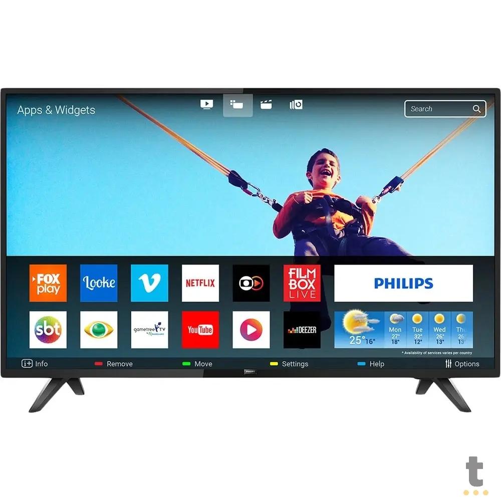 Smart TV Led Philips 43" FHD Wi-fi Integrado USB HDMI - 43PFG5813/78 Truedata