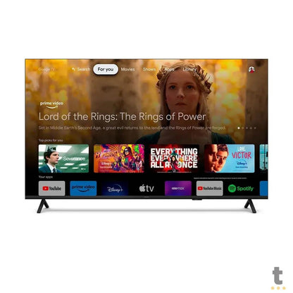 Smart TV Led Philips 65" UHD 4K Wi-fi Bluetooth USB HDMI Google TV Sem Bordas - 65PUG7419 Truedata