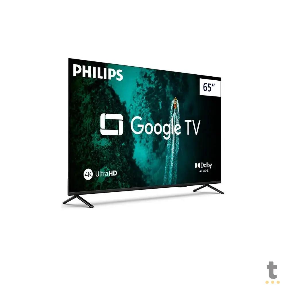 Smart TV Led Philips 65" UHD 4K Wi-fi Bluetooth USB HDMI Google TV Sem Bordas - 65PUG7419 Truedata