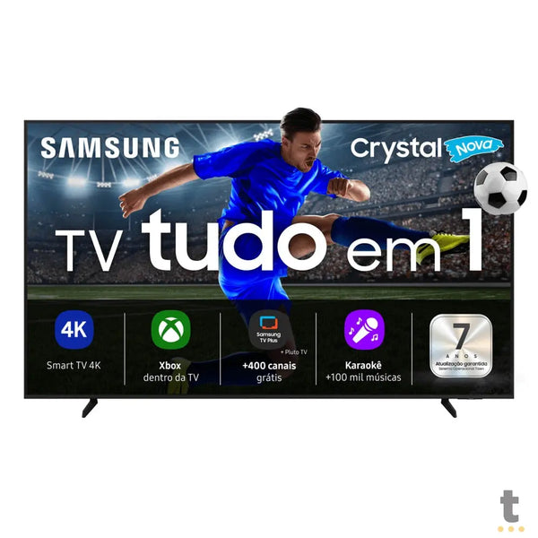 Smart TV Led Samsung 50" Crystal UHD 4K Wi-fi Bluetooth USB HDMI Tyzen Gaming Hub - UN50U8600