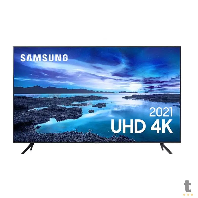 Smart TV Led Samsung 55" UHD 4K Wi-fi Bluetooth USB HDMI Alexa Integrada - 55AU7700 Truedata