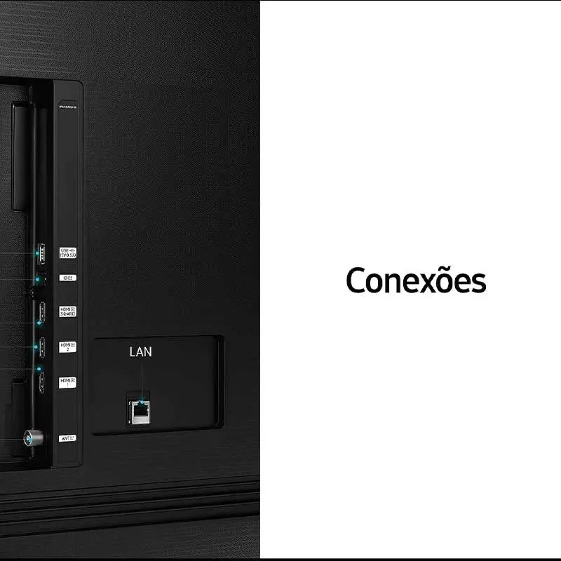 Smart TV Led Samsung 55" UHD 4K Wi-fi Bluetooth USB HDMI Alexa Integrada - 55AU7700 Truedata