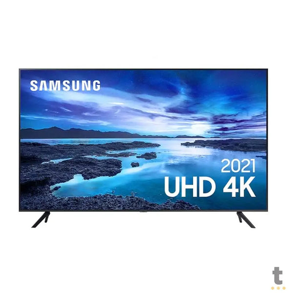 Smart TV Led Samsung 65" UHD 4K Wi-fi Bluetooth USB HDMI Alexa Integrada - UN65AU7700GXZD