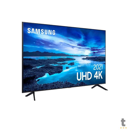 Smart TV Led Samsung 75" UHD 4K Wi-fi Bluetooth USB HDMI Alexa Integrada - 75AU7700 Truedata